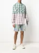 Image 2 of AMIRI frayed checked shirt