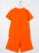 الصورة 2 من Moncler Kids طقم ملابس رياضية بشريط جانبي