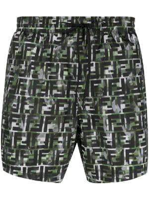 fendi swim shorts men