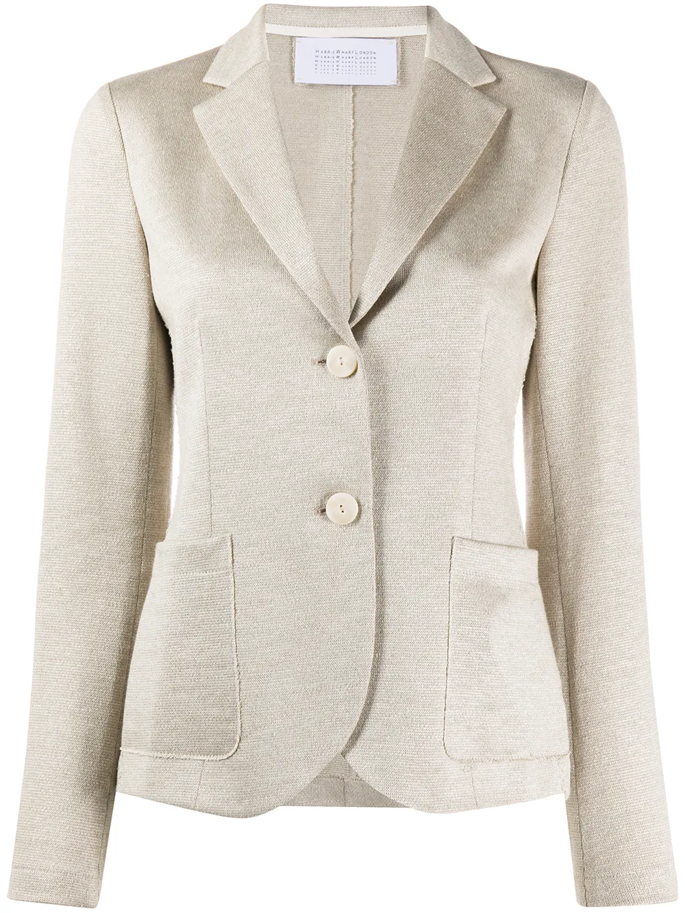 Harris Wharf London Single-breasted Blazer In 大地色