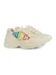 Image 1 of Gucci Kids Gucci print Rhyton sneakers