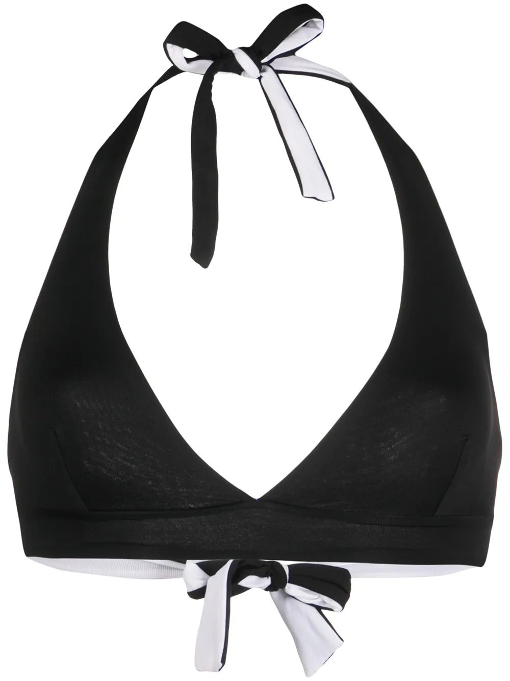 Fisico Wendbares Bikinioberteil - Schwarz