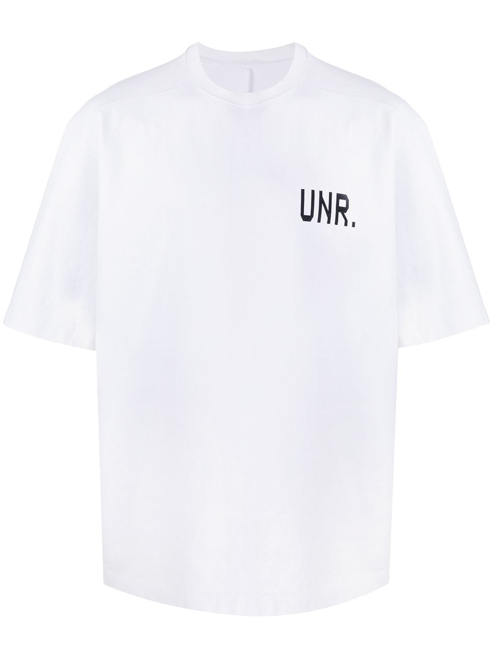 Shop Ben Taverniti Unravel Project Logo-print Cotton T-shirt In White