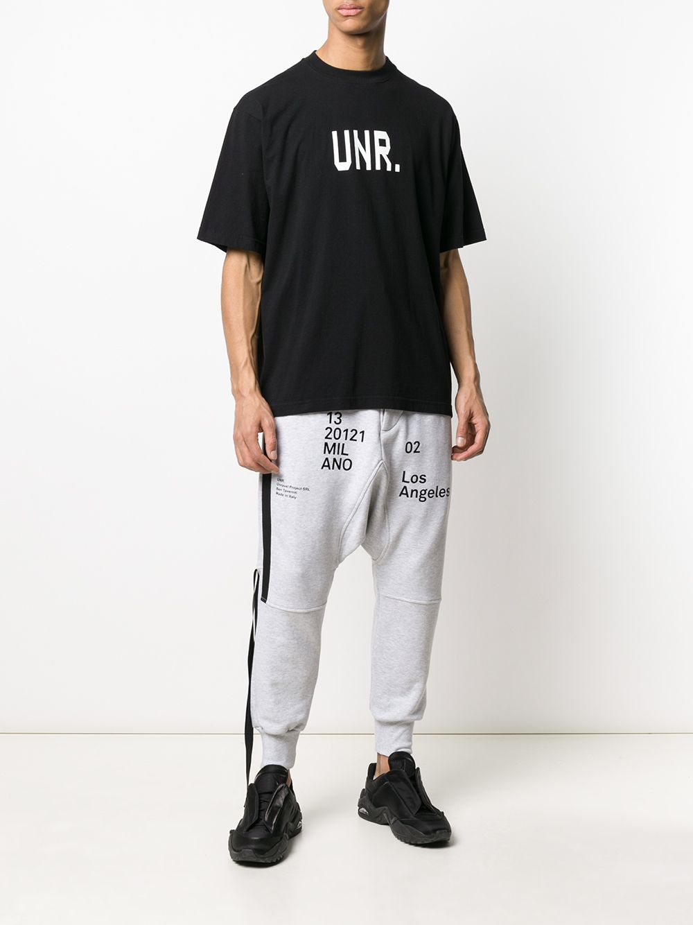 фото Unravel project street view print t-shirt