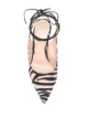 Gianvito Rossi zebra print 85mm pumps