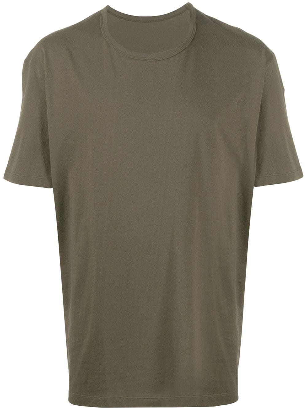 Issey Miyake Short Sleeve Boxy Fit T-shirt In Green