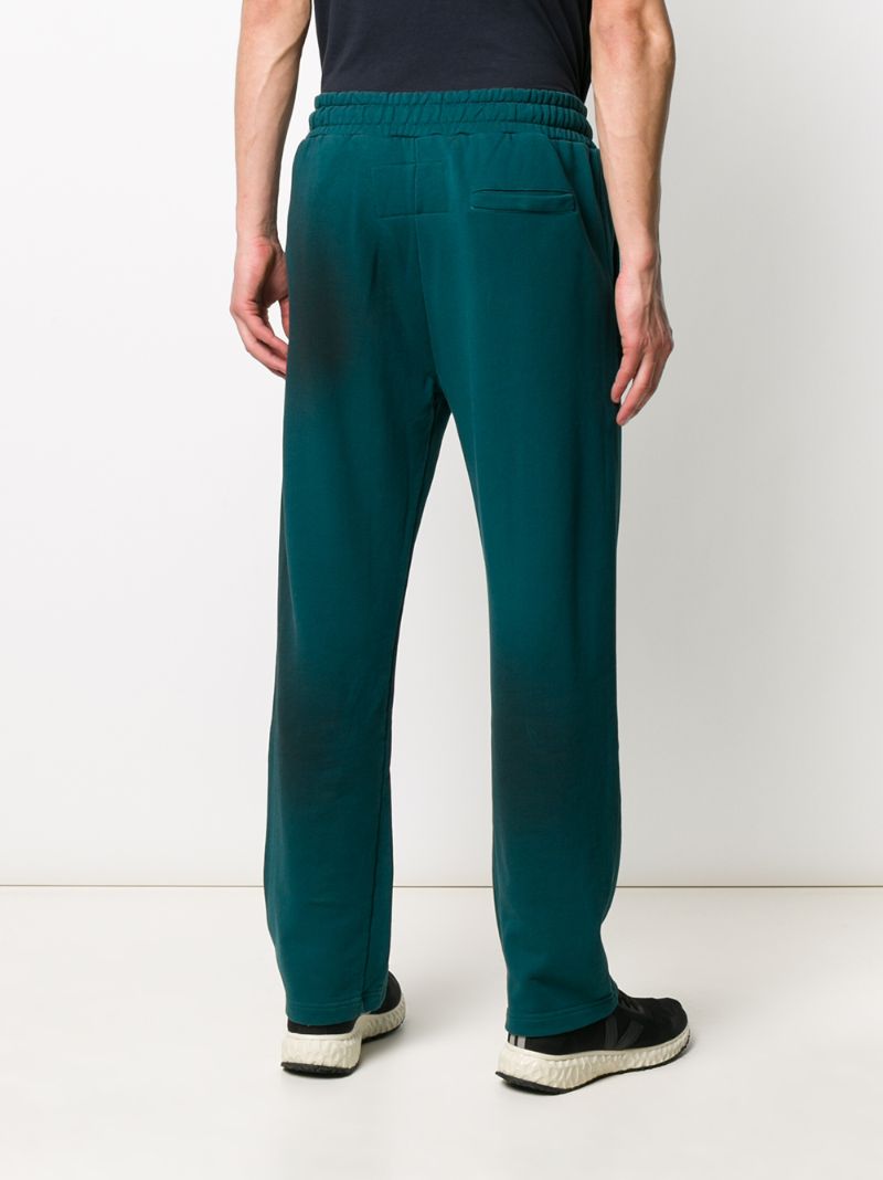 Shop A-cold-wall* Straight Leg Track Pants In Green