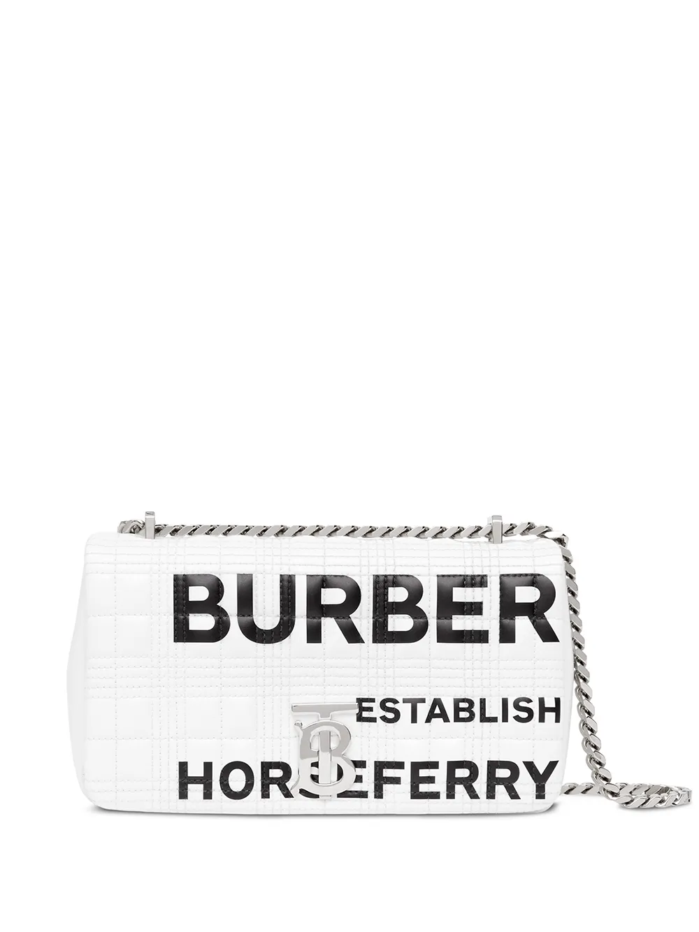 Burberry Small Lola Horseferryprint Shoulder Bag In White ModeSens