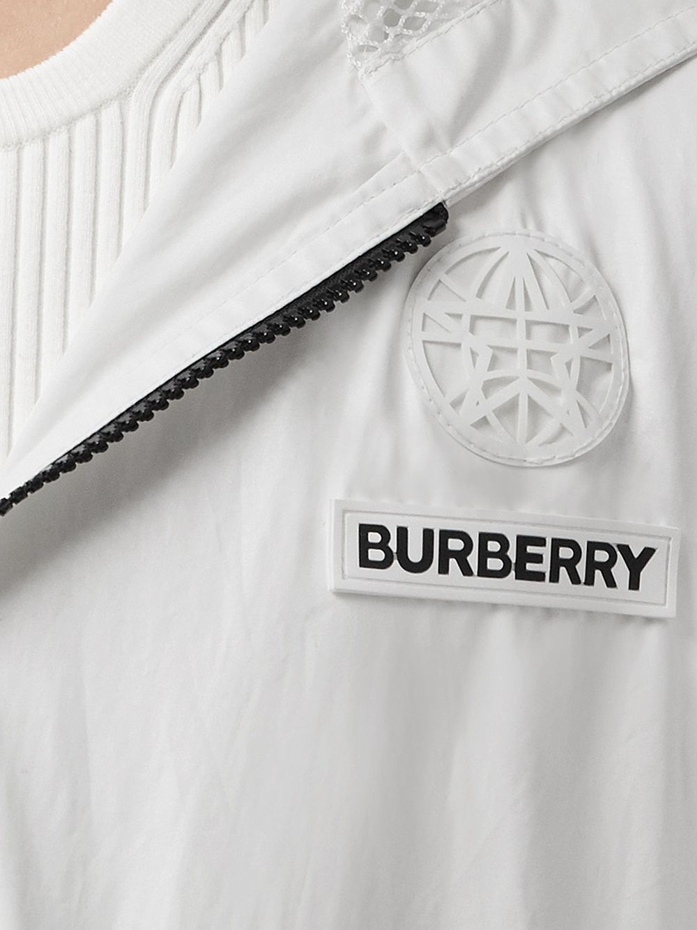 фото Burberry парка с молниями