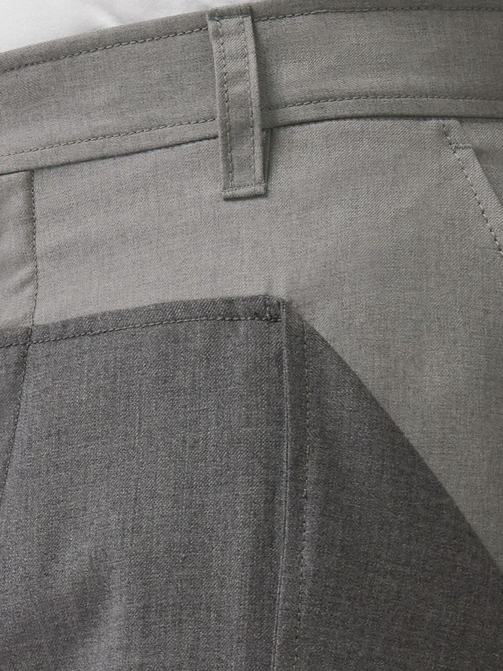 Burberry Press Stud Detail Trousers - Farfetch