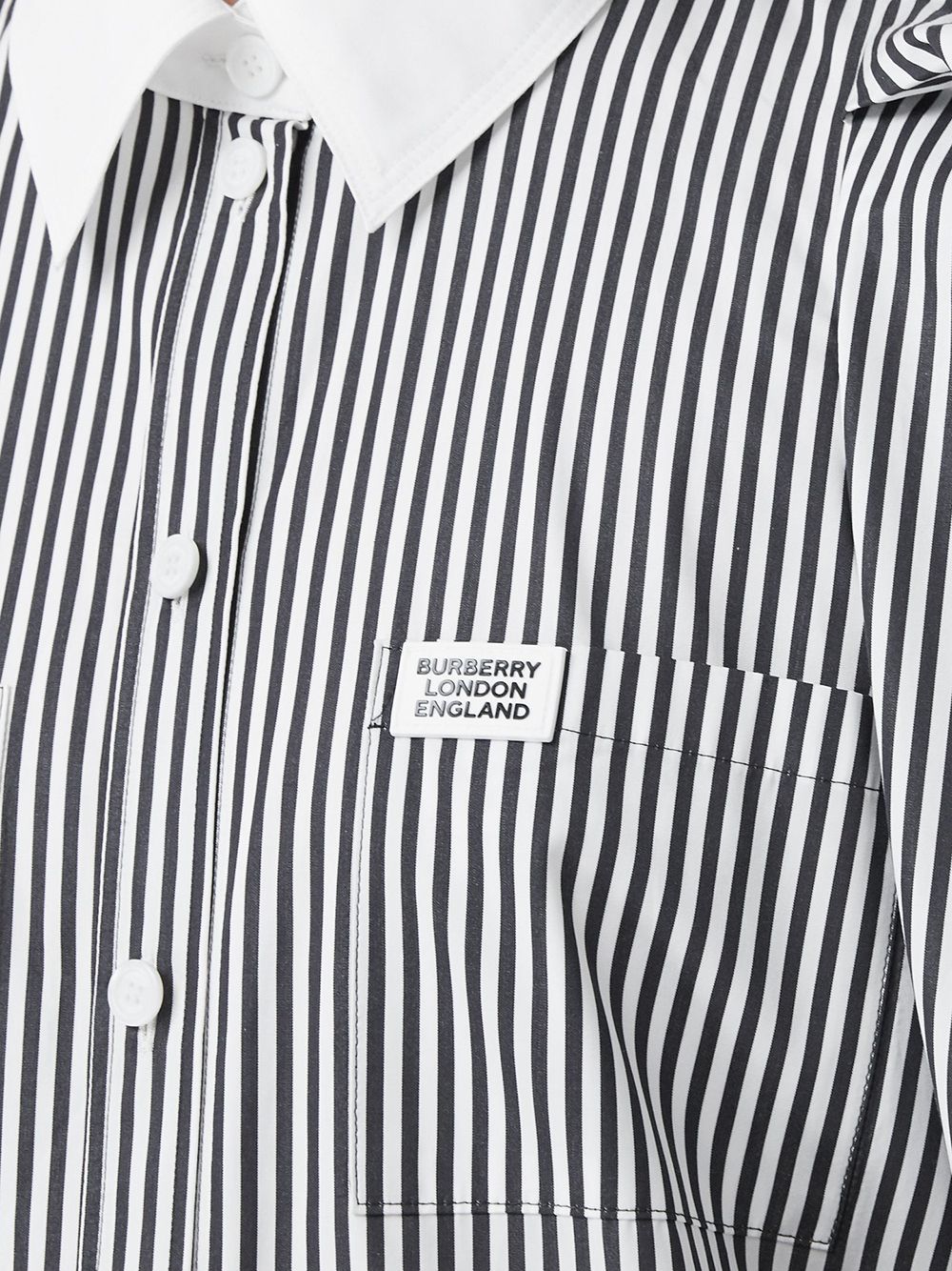 Burberry Striped Shirt Dress - Farfetch