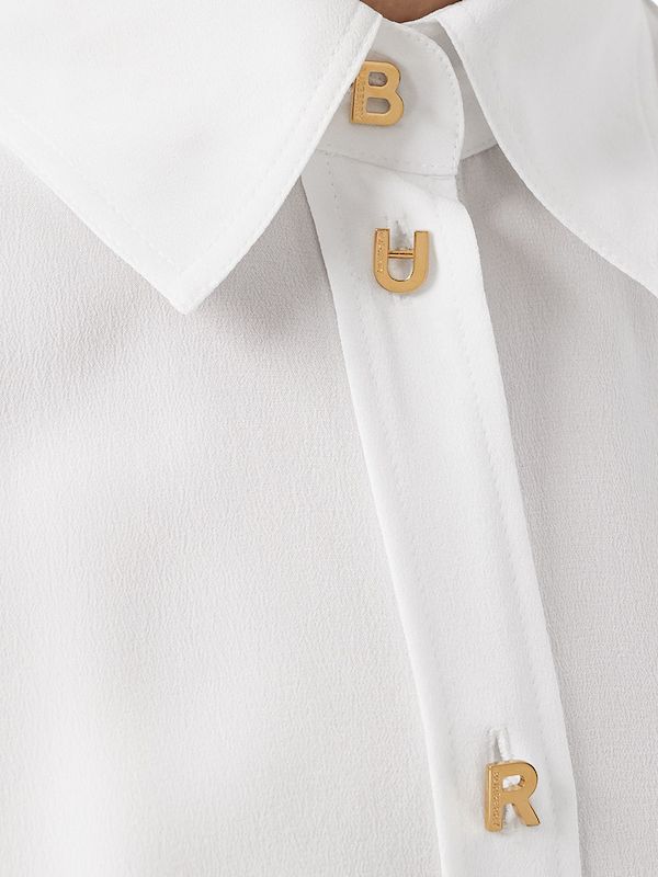 burberry shirt buttons