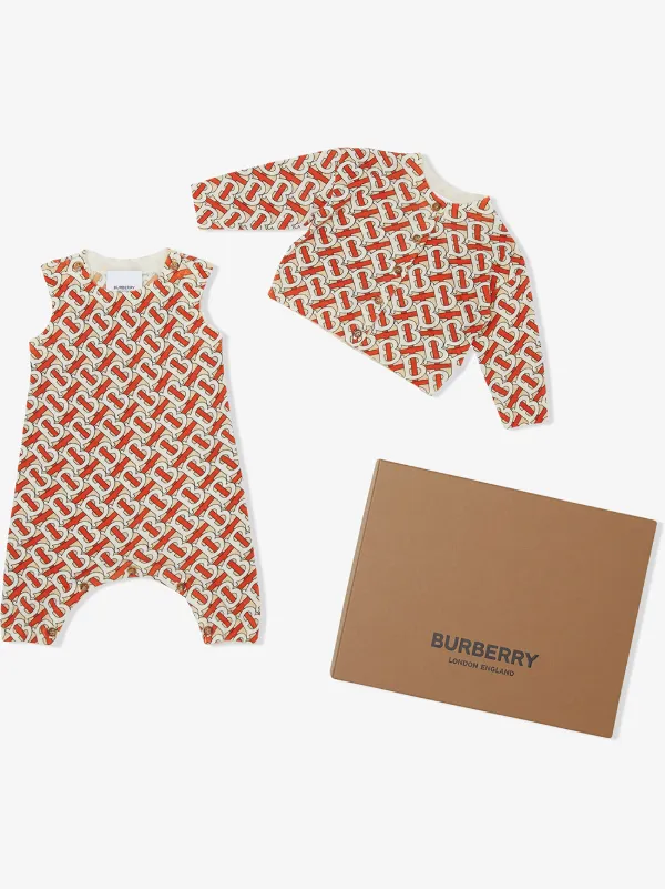 Burberry print on sale two piece outfit