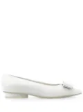 Ferragamo Viva ballerina shoes - White