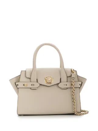 michael kors carmen large belted tote