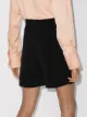 USISI SISTER high-waisted turn-up hem shorts