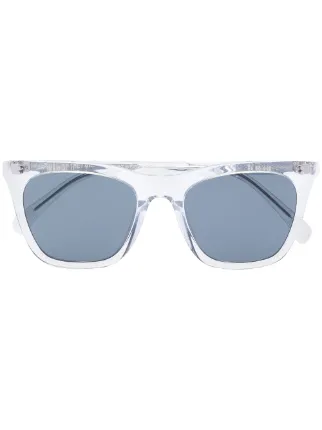 transparent wayfarer glasses