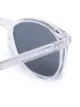 One, All, Every X RVS Sustain X Ugo Rondinone transparent wayfarer sunglasses