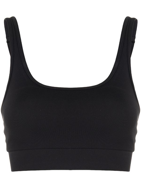 black sports crop