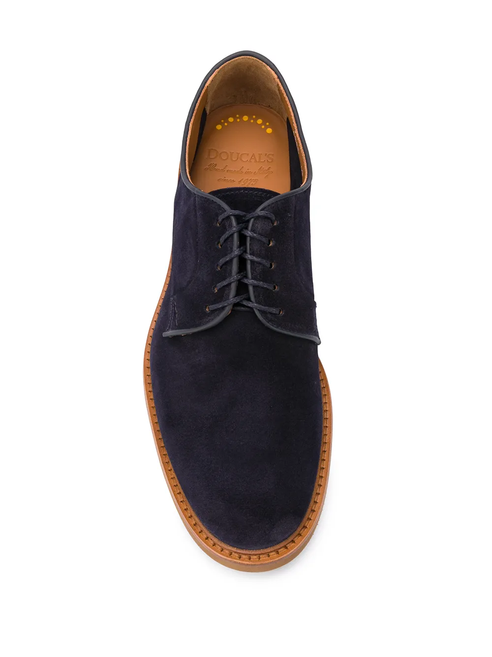 фото Doucal's lace-up derby shoes