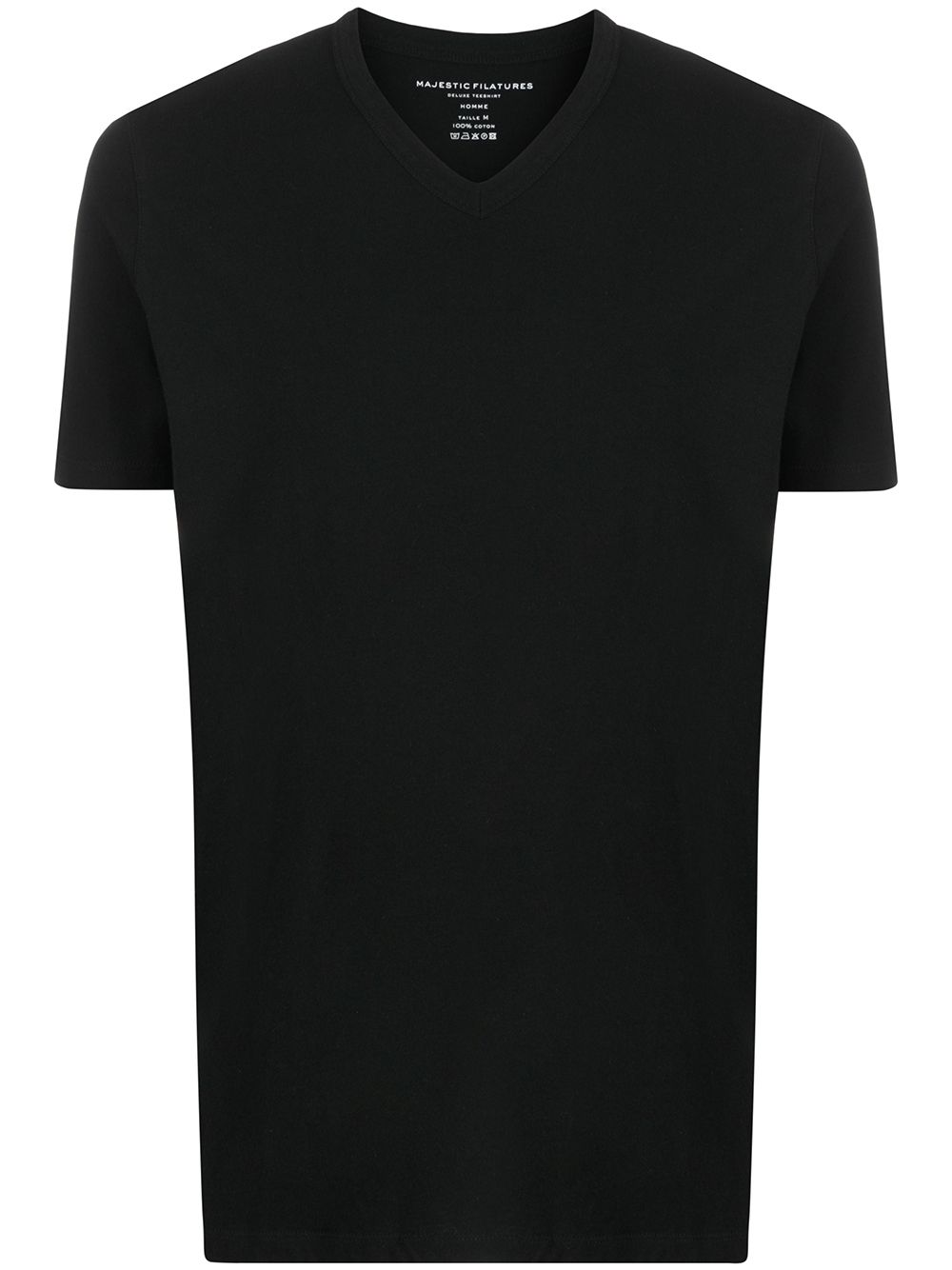 Majestic Slim Fit T-shirt In 黑色