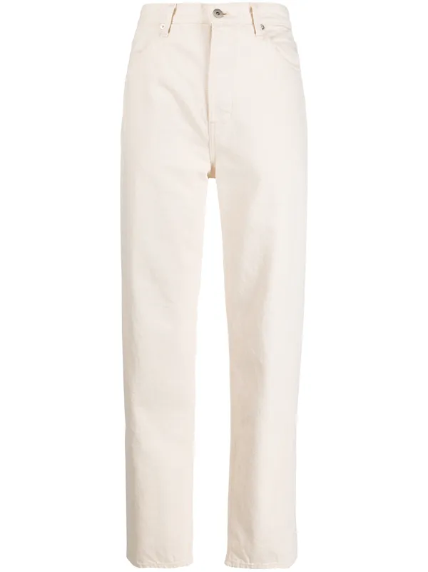 Jil Sander high-rise straight-leg Jeans 