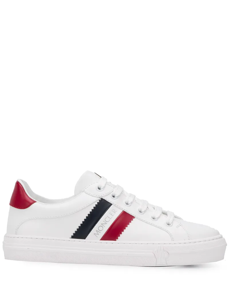 MONCLER side stripe sneakers