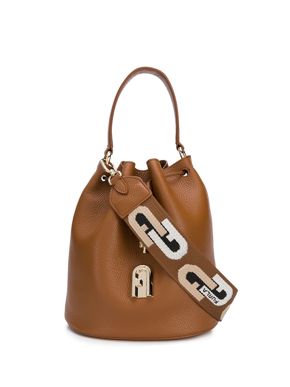 фото Furla sleek bucket bag