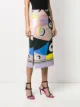 Emilio Pucci abstract print pencil skirt