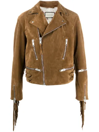 gucci fringe jacket