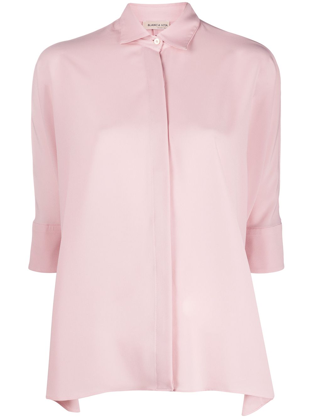 Blanca Vita Carlotta Oversized Shirt In Pink