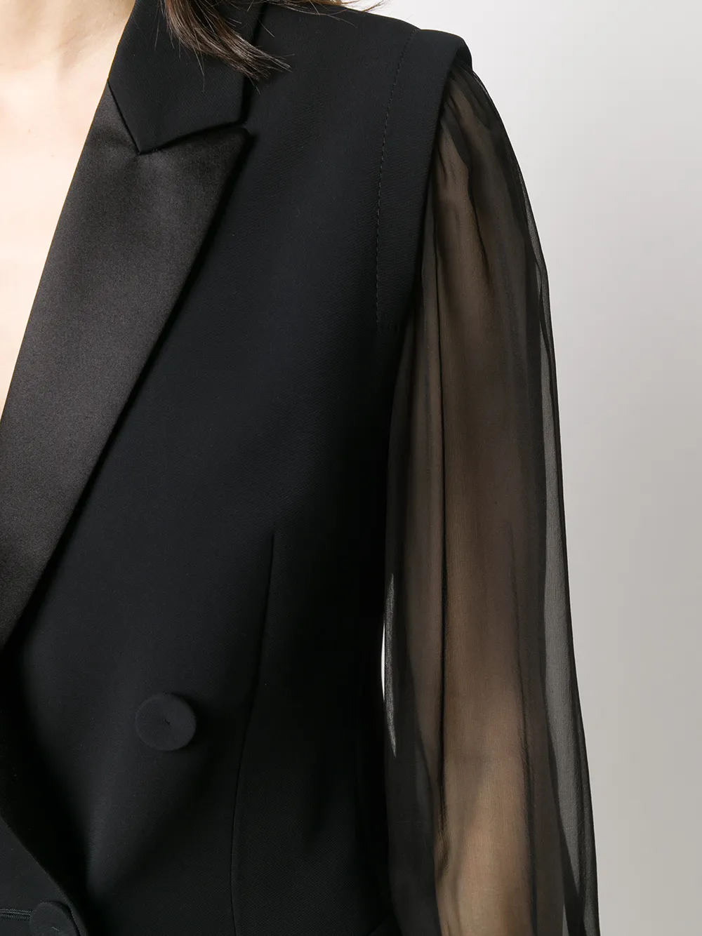 PUCCI Sheer Sleeve double-breasted 