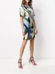 Emilio Pucci abstract print shift dress