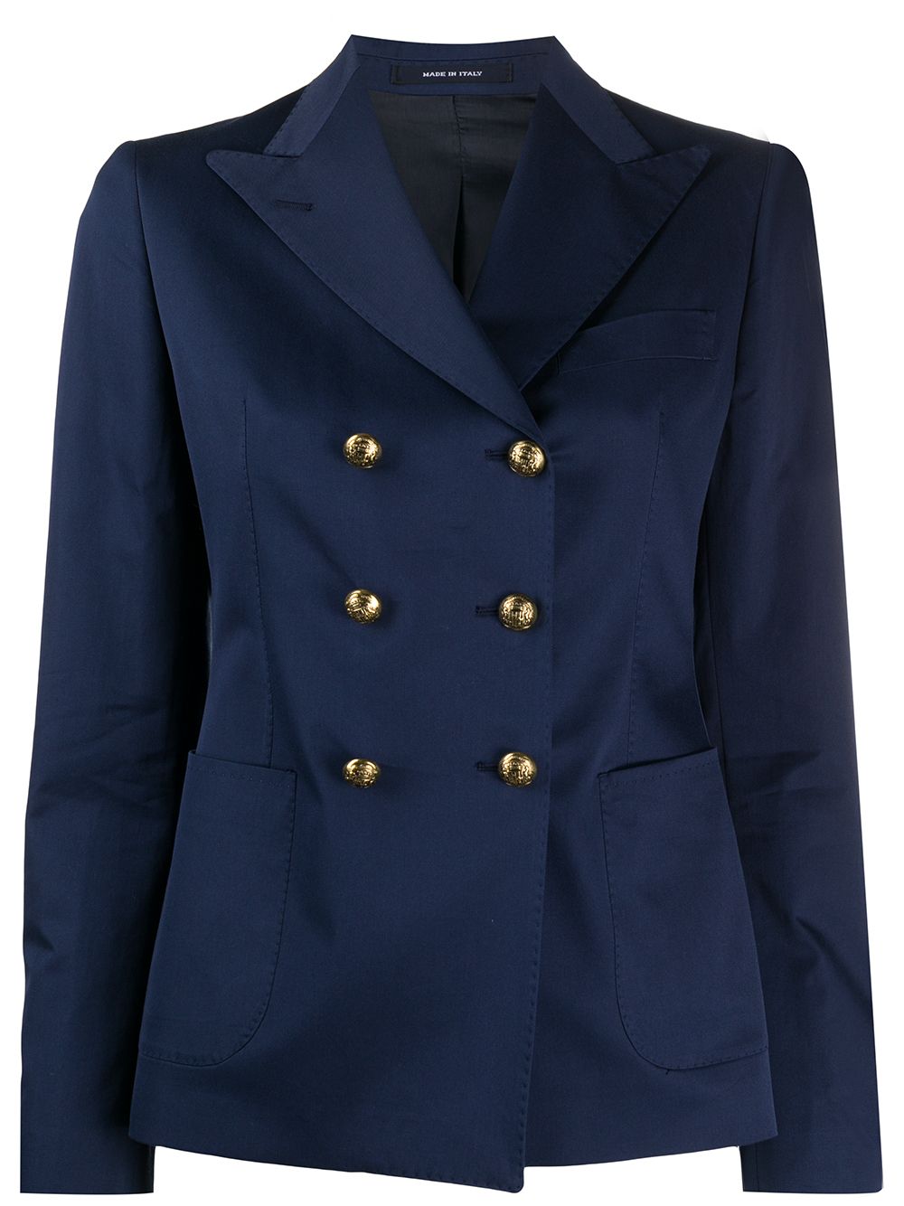 Tagliatore Double-breasted Blazer In Blue