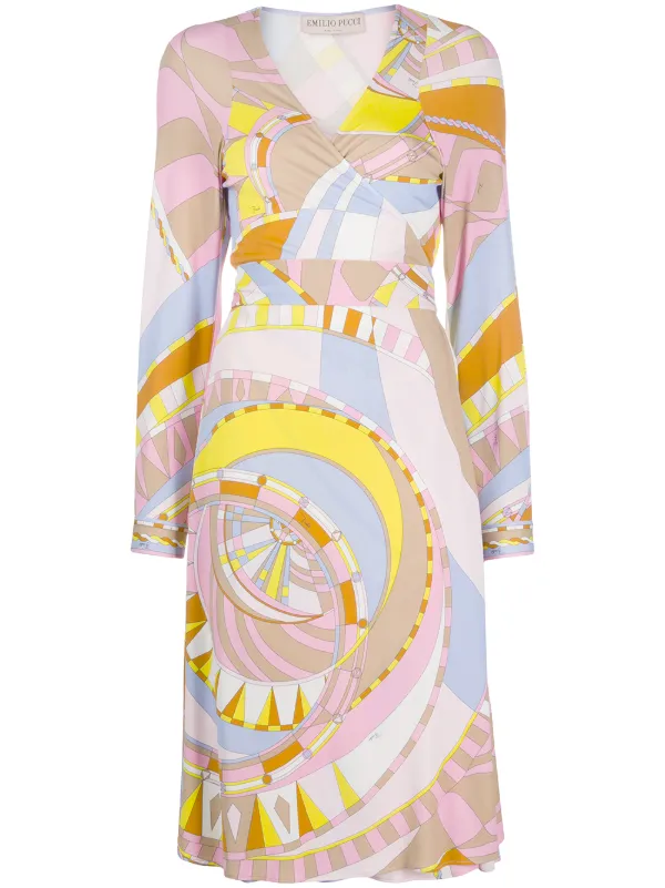 emilio pucci wrap dress