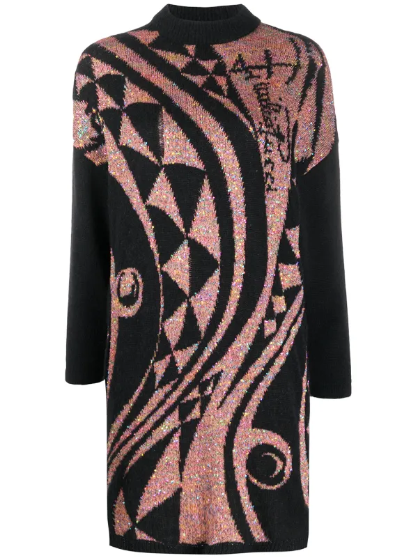 embellished jumper dress