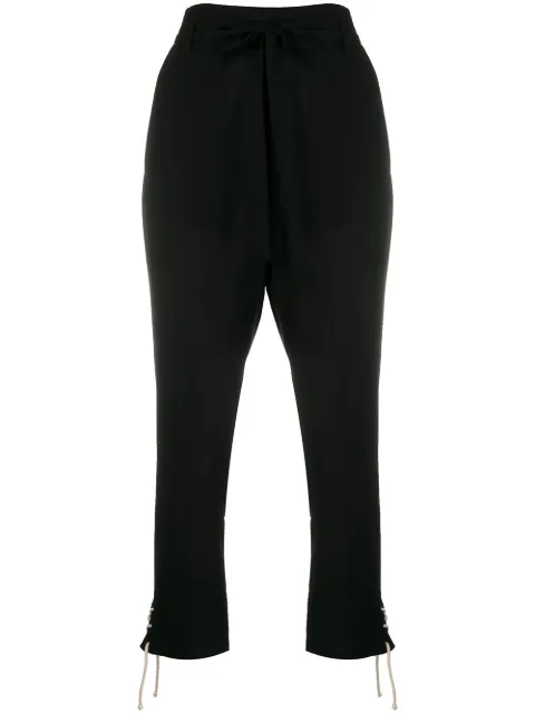 tie waist trousers
