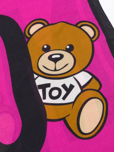 moschino teddy scarf