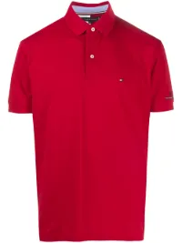 tommy hilfiger polo shirt red