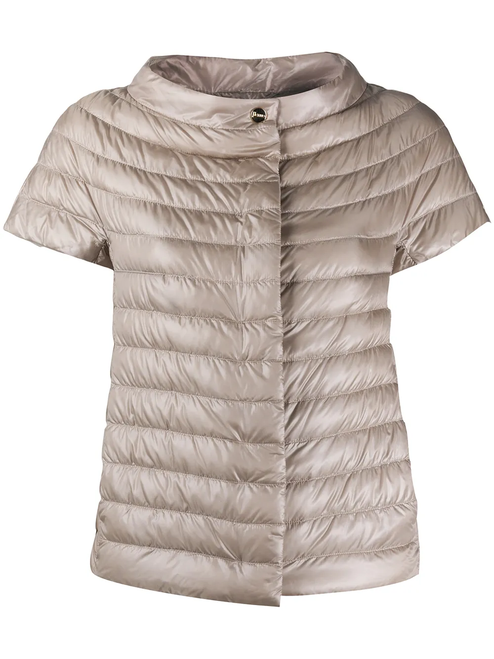 Herno Margherita Puffer Jacket In Neutrals