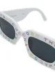 Marc Jacobs Eyewear embellished logo square sunglasses