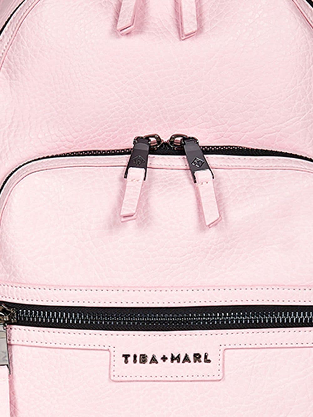 tiba and marl pink backpack