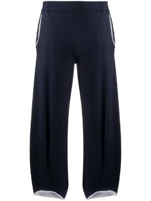 cropped stretch track trousers by stagni 47, available on farfetch.com for $268 Gigi Hadid Pants SIMILAR PRODUCT