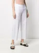 stagni 47 cropped pinstripe trousers