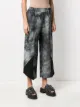 stagni 47 cropped tie-dye trousers