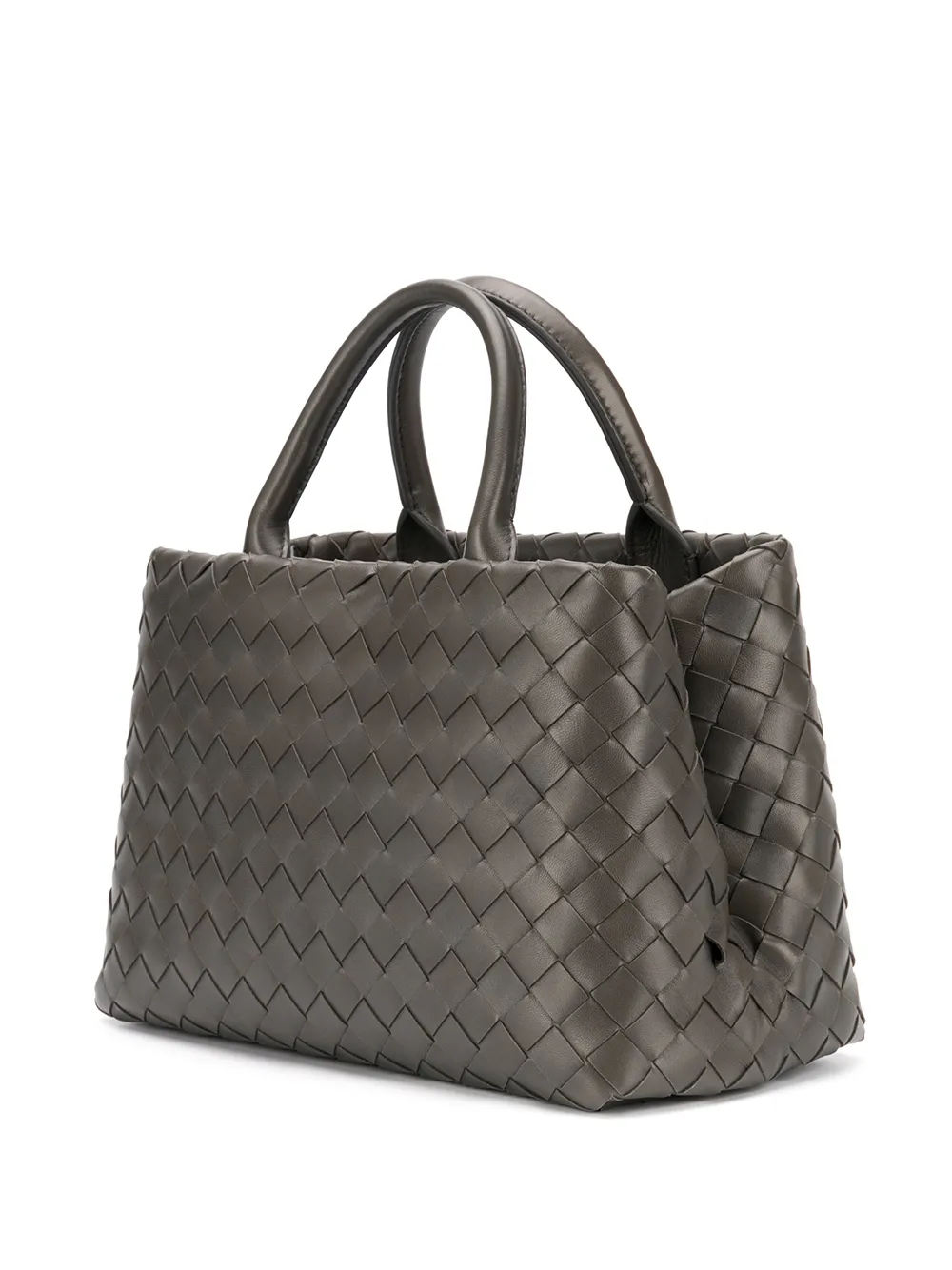 фото Bottega veneta сумка-тоут с плетением intrecciato