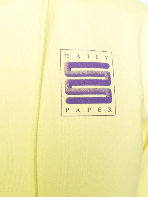 daily paper yellow hoodie