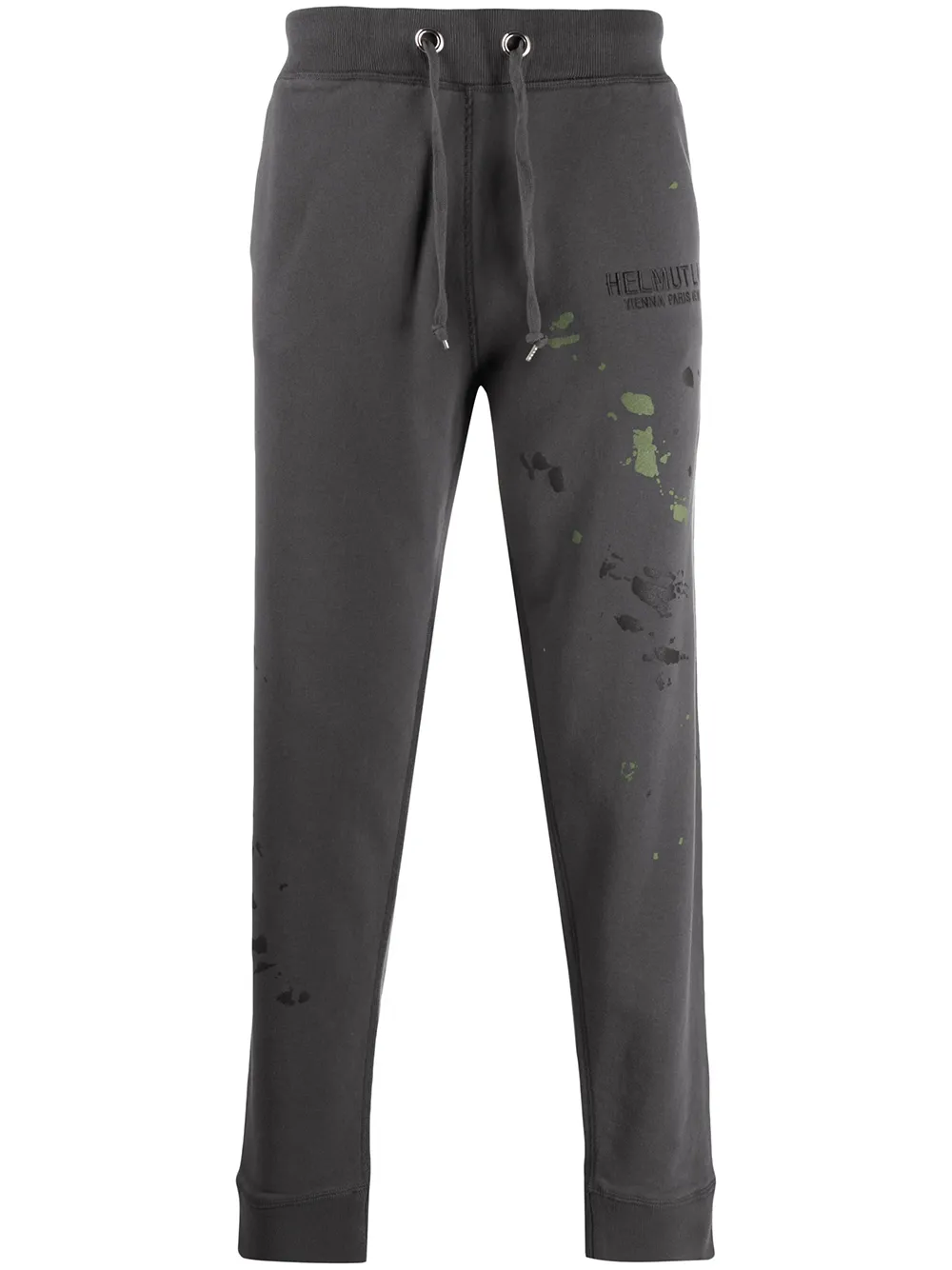 helmut lang paint splatter jeans