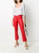 Image 2 of Sprwmn high-waisted cropped trousers