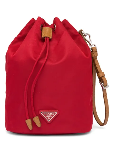 prada bucket nylon